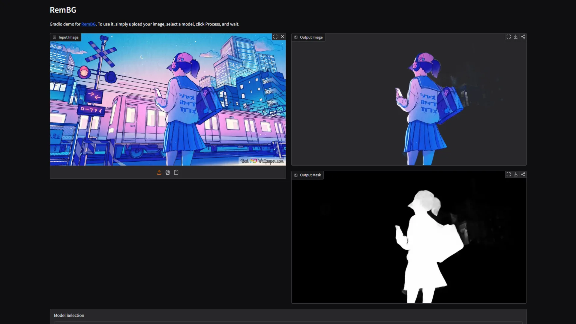 rembg Open Source Contribution - screenshot 2
