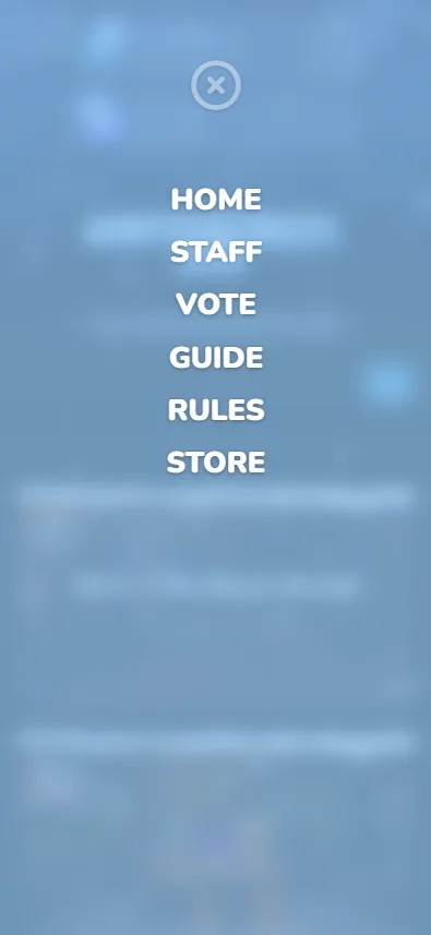 Wintercrest MC Website - mobile screenshot 2